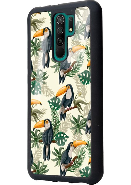 Xiaomi Redmi 9 Tukan Kuşu Tasarımlı Glossy Telefon Kılıfı fiyatları