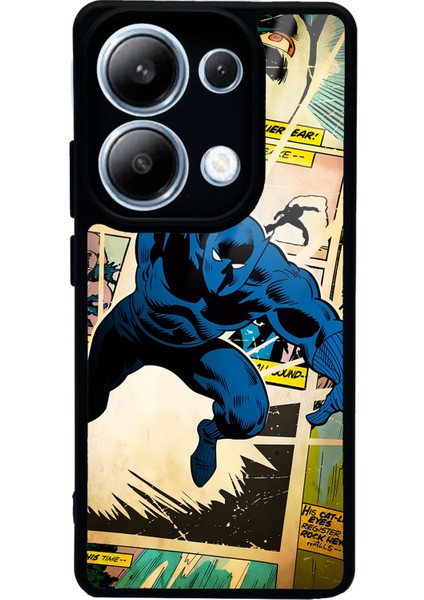 Xiaomi Redmi Note 13 Pro 4g Black Panther Kara Panter Tasarımlı Glossy Telefon Kılıfı
