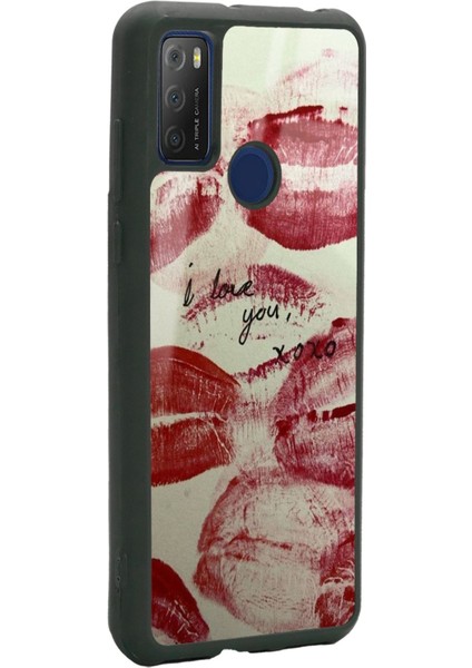 Tcl 20E I Love You Tasarımlı Glossy Telefon Kılıfı fiyatları