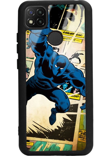 Xiaomi Redmi 9c Black Panther Kara Panter Tasarımlı Glossy Telefon Kılıfı