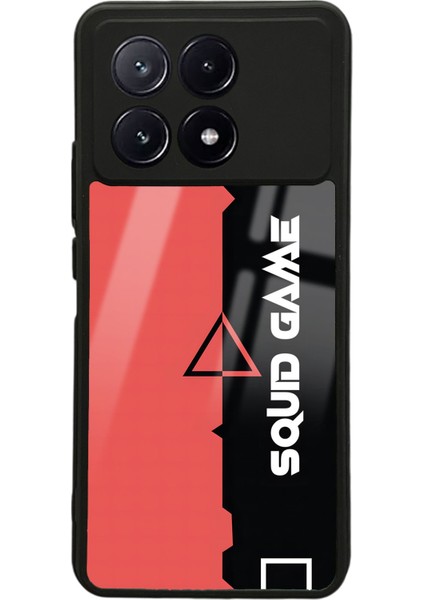 Xiaomi Poco X6 Pro Squid Game Tasarımlı Glossy Telefon Kılıfı