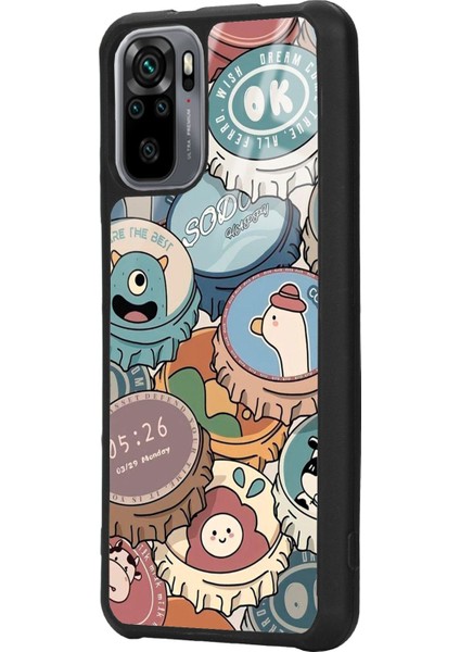 Xiaomi Redmi Note 10 10S Crown Cap Tasarımlı Glossy Telefon Kılıfı fiyatları