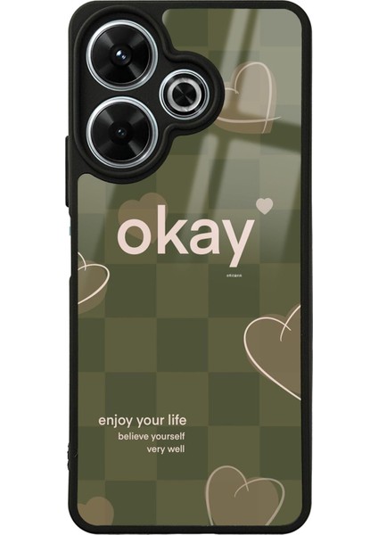 Xiaomi Redmi 13 4g Enjoy Your Life Tasarımlı Glossy Telefon Kılıfı