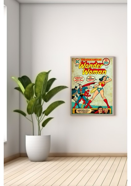 A3 Wonder Woman Baskılı Poster