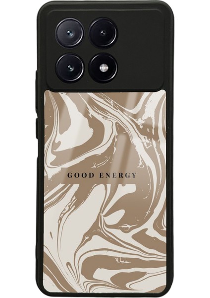 Xiaomi Poco X6 Pro Good Energy Tasarımlı Glossy Telefon Kılıfı