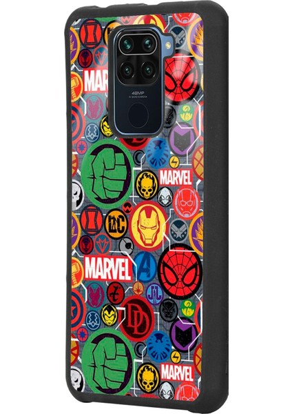Xiaomi Redmi Note 9 Marvel Face Tasarımlı Glossy Telefon Kılıfı fiyatları