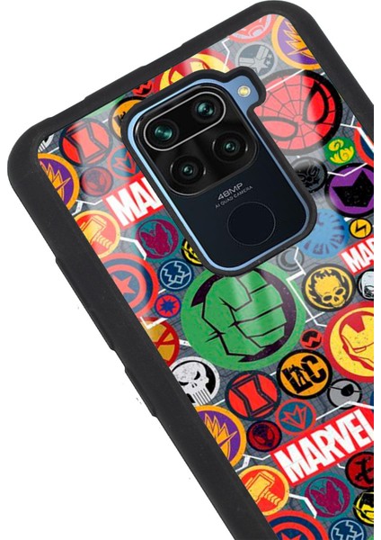 Xiaomi Redmi Note 9 Marvel Face Tasarımlı Glossy Telefon Kılıfı modelleri
