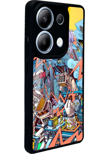 Xiaomi Redmi Note 13 Pro 4g Retro Machine Tasarımlı Glossy Telefon Kılıfı fiyatları