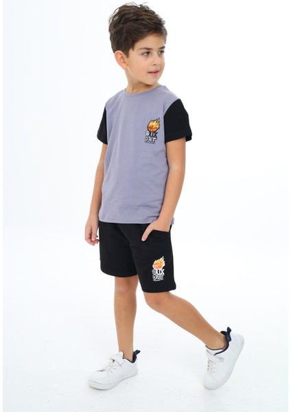 Erkek Çocuk Baskılı Şortlu Takım fiyatları