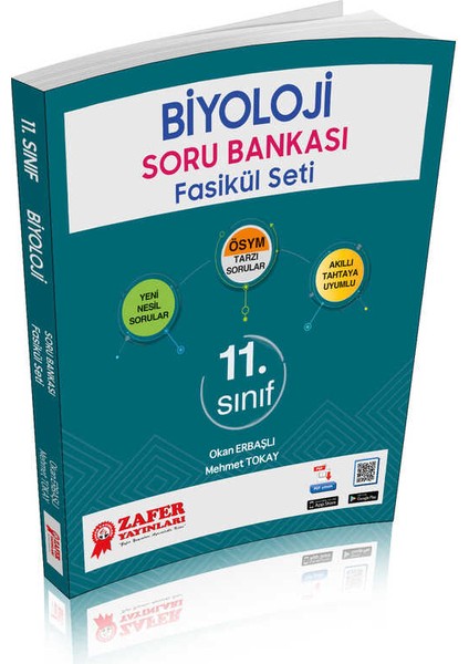 11. Sınıf Biyoloji Soru Bankası Fasikül Seti | Zafer Yayınları - YENİ
