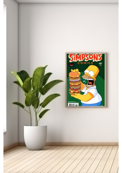 A3 Sımpsons Baskılı Poster
