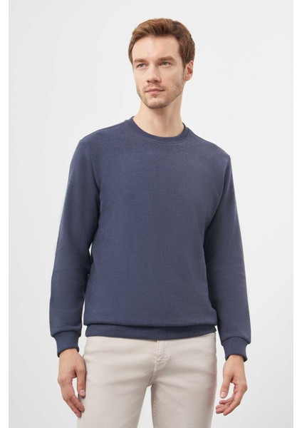 Erkek Parlement Trend Bisiklet Yaka Sweat-Shirt fiyatları