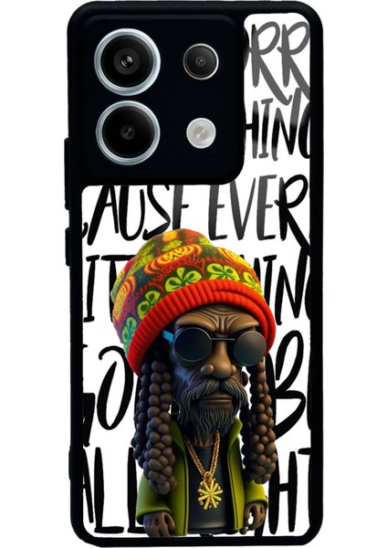 Xiaomi Redmi Note 13 Pro 5g Bob Marley Tasarımlı Glossy Telefon Kılıfı