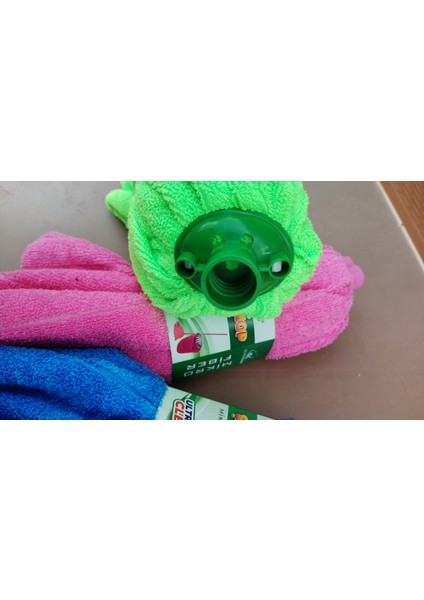 3 Adet Süper Emici Mikrofiber Havlu Vileda Paspas Mop Xl Yedek Ucu