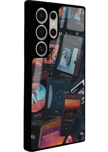 Samsung S24 Ultra Music Retro Tasarımlı Glossy Telefon Kılıfı