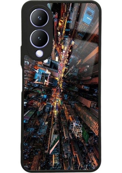 Vivo Y17S Kuş Bakışı Tasarımlı Glossy Telefon Kılıfı