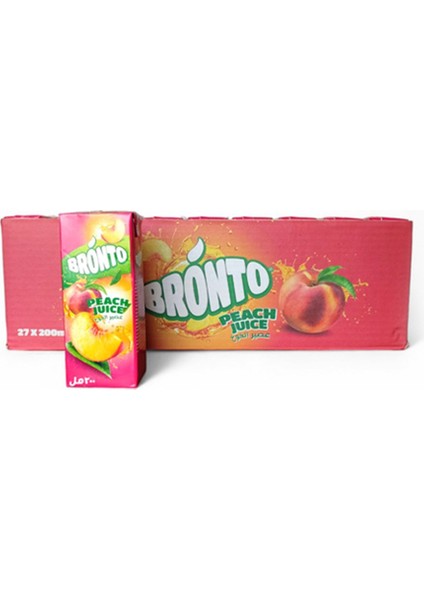 Bronto Meyve Suyu Şeftali̇ Aromalı 200ML modelleri
