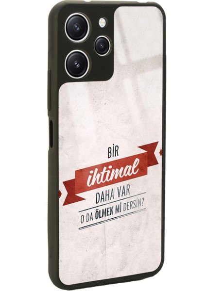Xiaomi Redmi 12 Bir Ihtimal Tasarımlı Glossy Telefon Kılıfı fiyatları