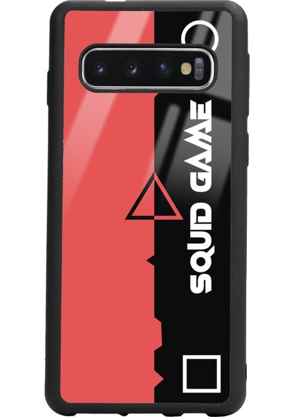 Samsung S10 Squid Game Tasarımlı Glossy Telefon Kılıfı