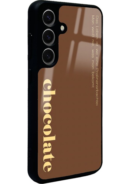 Samsung S24 Choclate Tasarımlı Glossy Telefon Kılıfı fiyatları