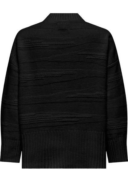 Kadın Yüksek Boyunlu Örme Kazak - 15324514 indirimleri