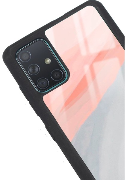 Samsung A71 Watercolor Tasarımlı Glossy Telefon Kılıfı