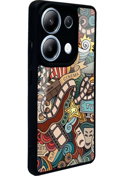Xiaomi Redmi Note 13 Pro 4g Retro Cinema Tasarımlı Glossy Telefon Kılıfı fiyatları