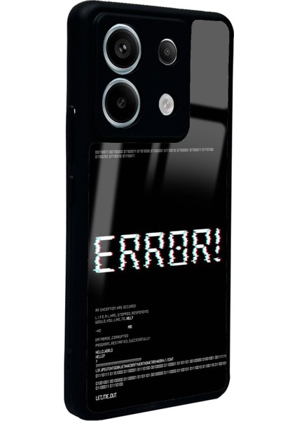 Xiaomi Redmi Note 13 Pro 5g Error Tasarımlı Glossy Telefon Kılıfı