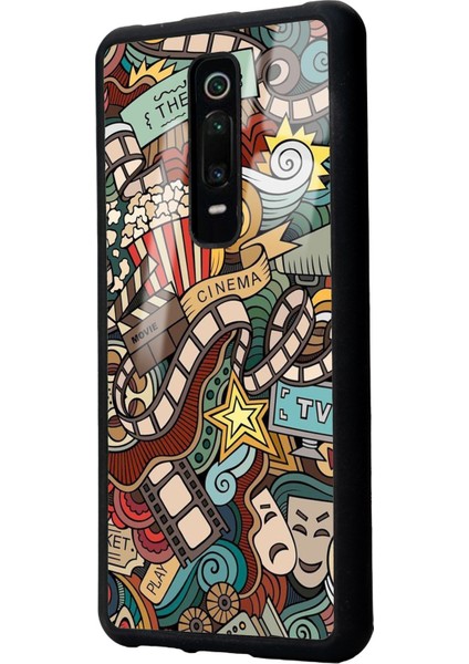Xiaomi Mi 9t Retro Cinema Tasarımlı Glossy Telefon Kılıfı fiyatları