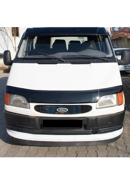 Ford Transit Kaput Rüzgarlığı 1993-2002 Arası Kaput Koruma 4 mm Parlak Siyah