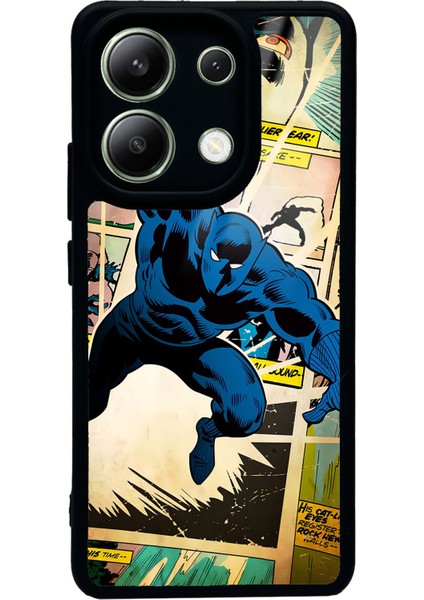 Xiaomi Redmi Note 13 4g Black Panther Kara Panter Tasarımlı Glossy Telefon Kılıfı