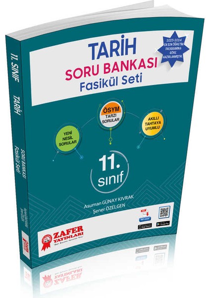 11. Sınıf Tarih Soru Bankası Fasikül Seti | Zafer Yayınları - YENİ