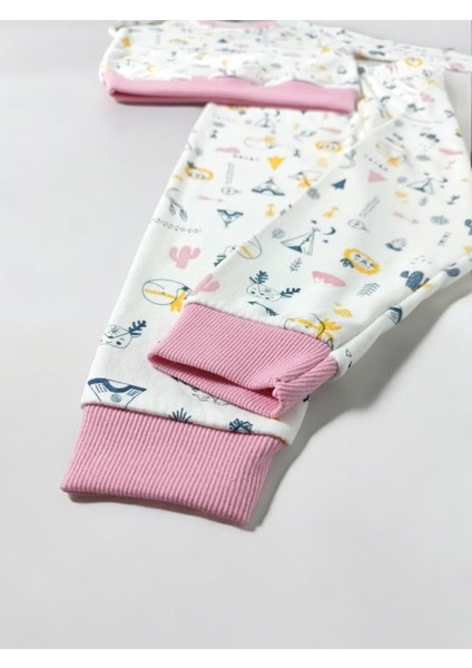 Çocuk Pijama Takımı Ribanalı Tezgah Altı