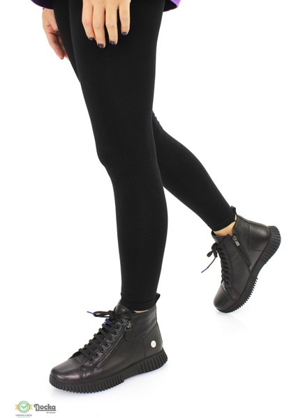 Kadın Günlük Deri Ortopedik Spor Tarz Bot M25/KB4065