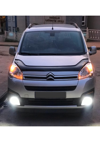 Peugeot Partner Kaput Rüzgarlığı 2009-2015 Arası Uyumlu 4 mm Parlak Siyah