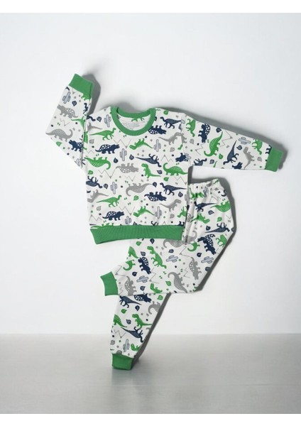 Çocuk Pijama Takımı Ribanalı Tezgah Altı