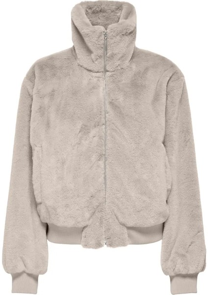 Onlvenıce Faux Fur Bomber Kadın Kürk Ceket 15327330