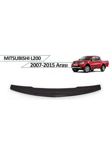 Mitsubishi L200 Uyumlu Kaput Rüzgarlığı Koruması 2007-2015 Arası fırsatları