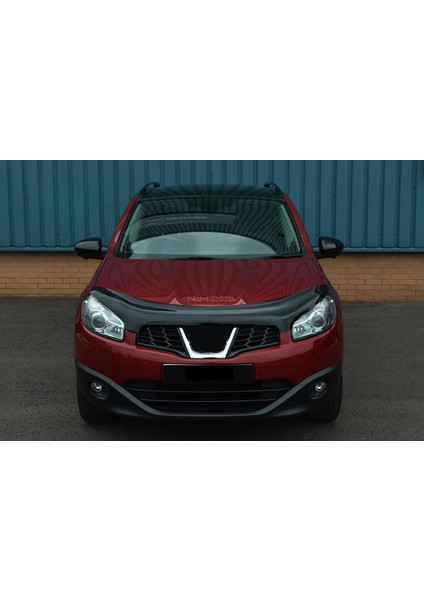 Nissan Qashqai Kaput Rüzgarlığı Koruma 2010-2013 Araıs 4 mm Parlak Siyah