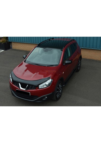 Nissan Qashqai Kaput Rüzgarlığı Koruma 2010-2013 Araıs 4 mm Parlak Siyah indirimleri