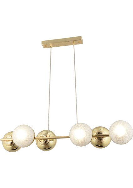 Berca 6lı Gold Avize Modern Mutfak Yemek Masası Üstü Yatak Odası Salon Avize fiyatları