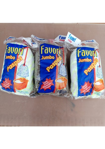 3 Adet 4 Katlı Jumbo Süper Emici Mikrofiber Havlu Vileda Paspas Mop Xl Yedek Ucu