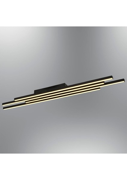 3151-3 Uzun Sıralı Merit Plafonyer Avize Mat Siyah fiyatları