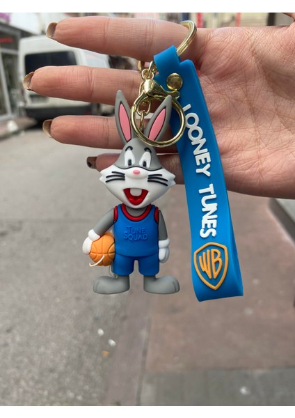 Looney Tunes Karakterleri *bugs Bunny* Anahtarlık Çanta Süsü
