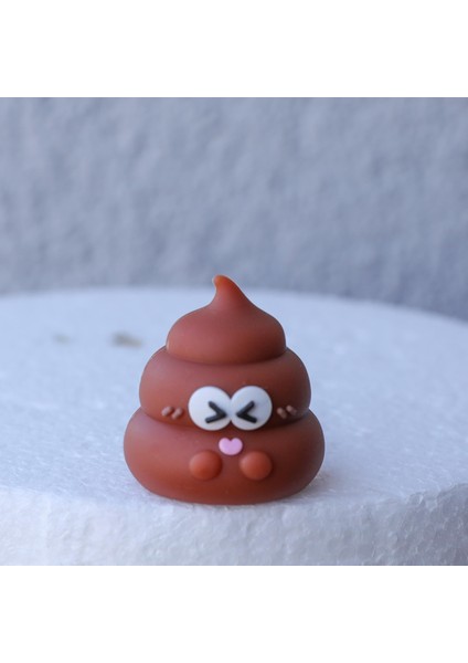 Poo Figürlü 3D Silikon Kalemtraş