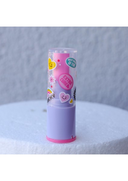 Ruj Şekilli Silgili Kalemtraş1 Adet