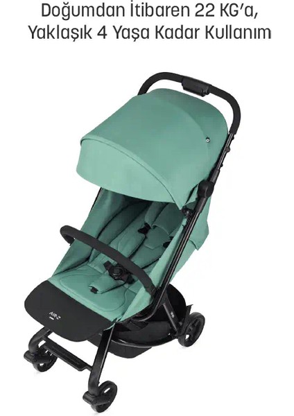 Air-Z Ivy Kabin Boy Bebek Arabası - Ultra Hafif ve Kompakt Seyahat Arabası