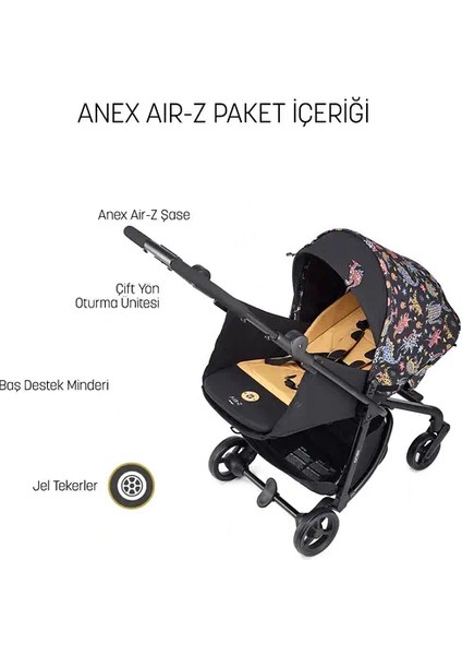 Air-Z Ivy Kabin Boy Bebek Arabası - Ultra Hafif ve Kompakt Seyahat Arabası