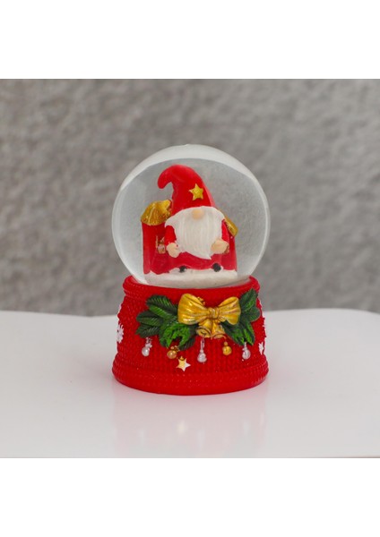 Mini Yılbaşı Karküresi Işıksız Noel Baba 1 Adet fırsatları