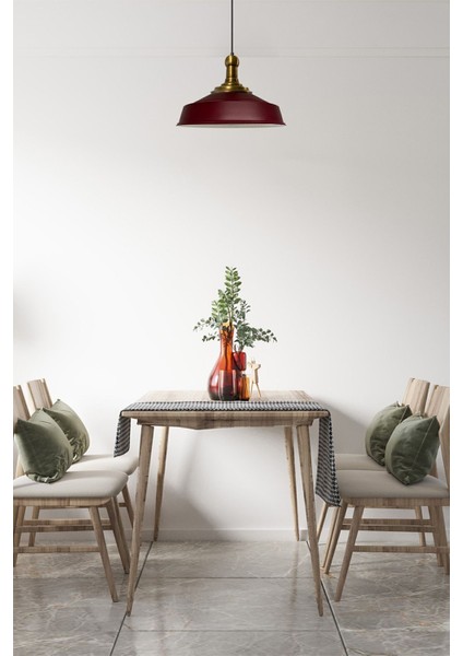 Asaletli Eskitme Long Knob Başlık Retro Sarkıt Lamba Restoran Salon Aydınlatma modelleri